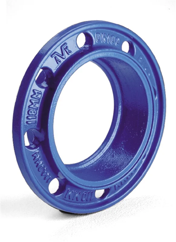 COMBI-FLANGE FOR PE AND PVC PIPES, PN10/16