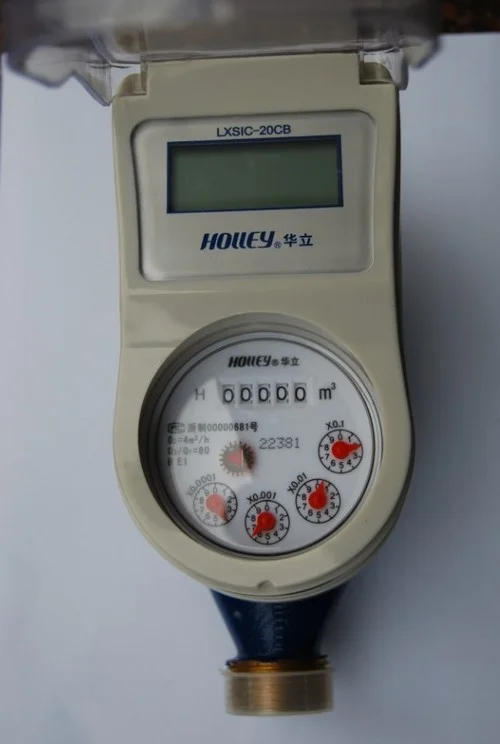 IC Card Prepayment Water Meter, AMR, GPRS Wireless
