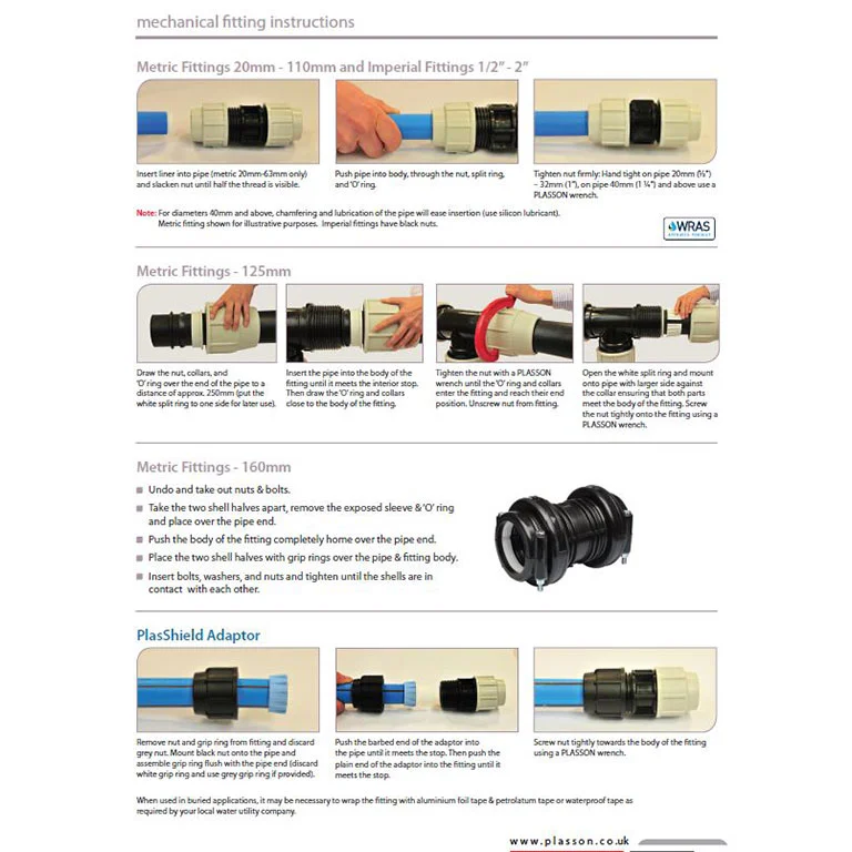 Mechanical Fittings / Line 7 Black