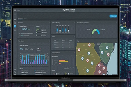 Xylem Vue powered by GoAigua’s Network Real-Time Decision Support