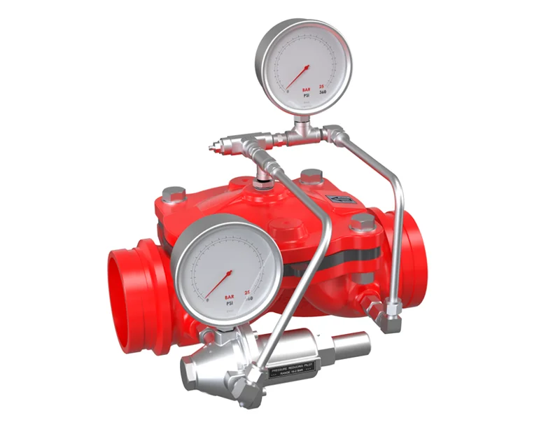 RAF 63B WW Pressure Reducing Control Valve, 3-W Metal Pilot